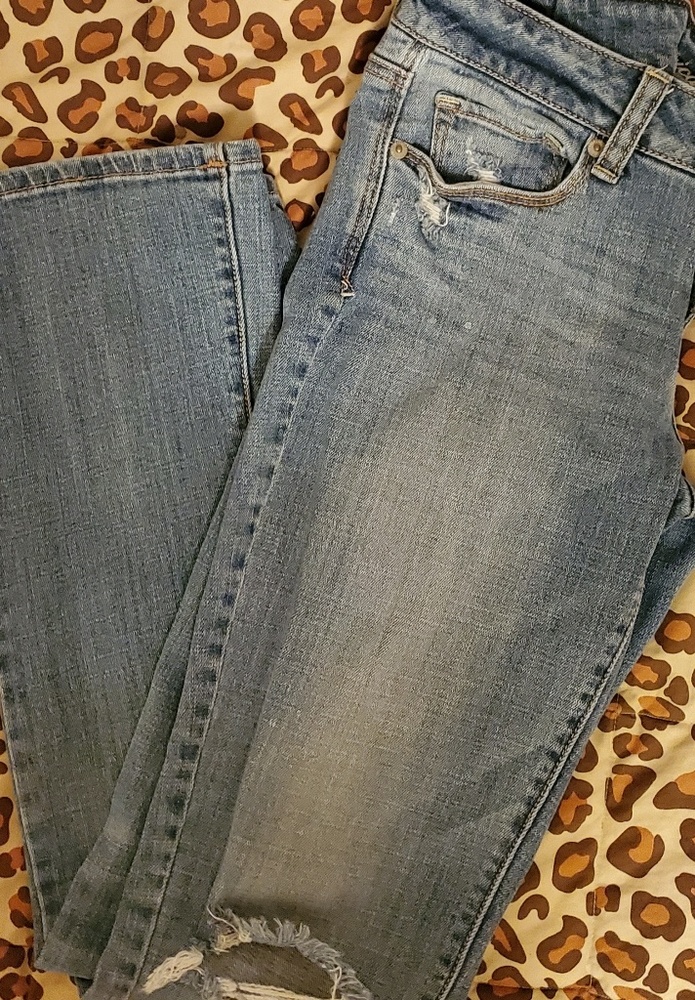 American Eagle Sequin Skinny Kick
